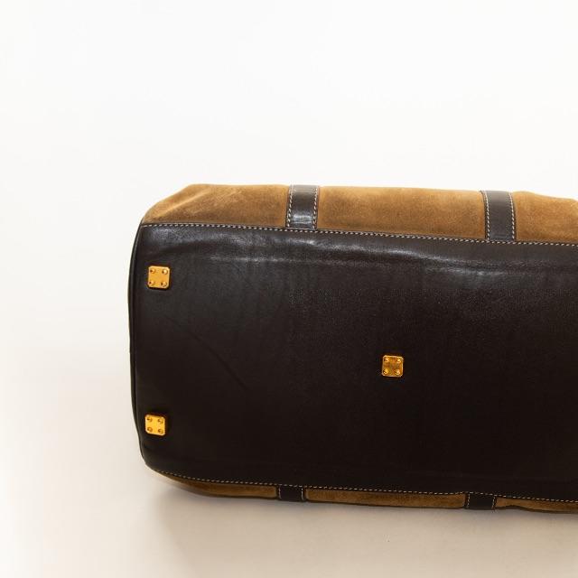 LOEWE(ロエベ)のLOEWE スエードボストンバッグ 中古 レディースのバッグ(ボストンバッグ)の商品写真