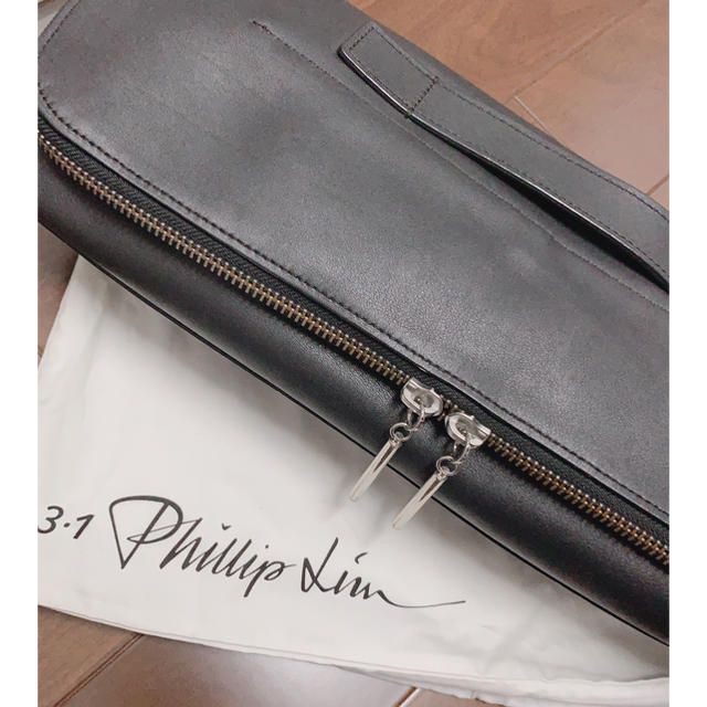 3.1 Phillip Lim(スリーワンフィリップリム)の3.1 Phillip Lim クラッチバッグ ブラック美品 レディースのバッグ(クラッチバッグ)の商品写真