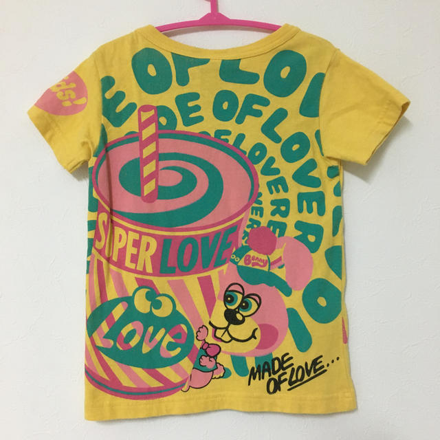 LOVE REVOLUTION(ラブレボリューション)のラブレボリューション　Tシャツ キッズ/ベビー/マタニティのキッズ服女の子用(90cm~)(Tシャツ/カットソー)の商品写真