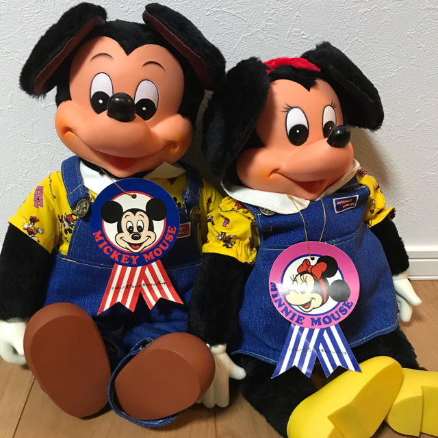 Disney ミッキー ミニー レトロ ぬいぐるみの通販 By ぺ S Shop ディズニーならラクマ