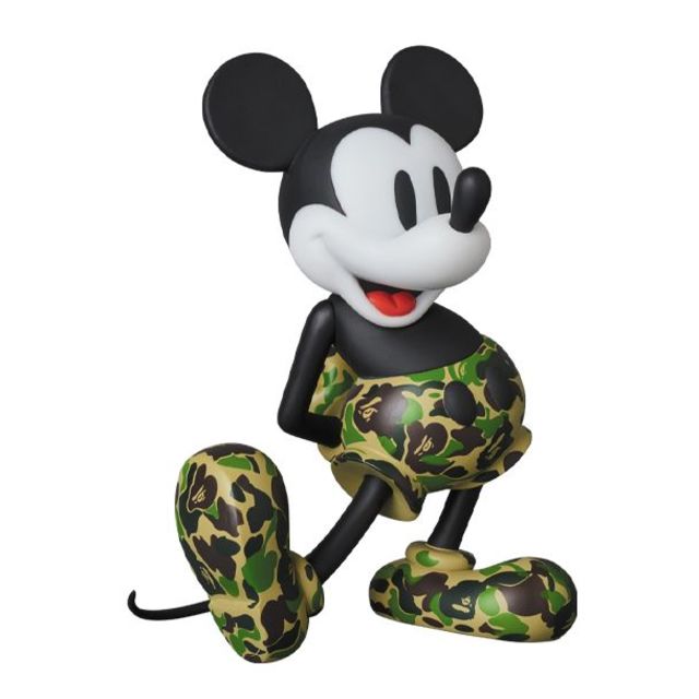 VCD BAPE MICKEY MOUSE green ベアブリック 緑 VCD BAPE MICKEY MOUSE green ベアブリック 緑