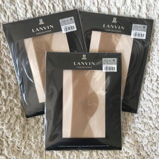 ランバンコレクション(LANVIN COLLECTION)のランバン ストッキング Mサイズ メナール 3足セット(タイツ/ストッキング)