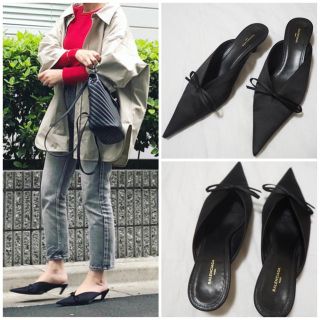 バレンシアガ(Balenciaga)のBALENCIAGA バレンシアガ ナイフミュール ヒールパンプス シューズ(ミュール)