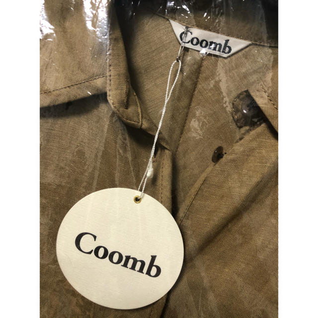 Coomb(クーム)のCoomb シャツワンピース レディースのワンピース(ひざ丈ワンピース)の商品写真