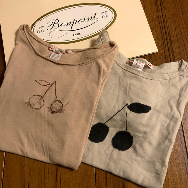 Bonpoint(ボンポワン)のボンポワン ロンT 6a キッズ/ベビー/マタニティのキッズ服女の子用(90cm~)(Tシャツ/カットソー)の商品写真