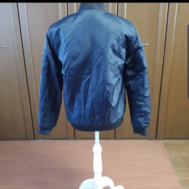 ロングma1　新品未使用　ネイビー レディースのジャケット/アウター(ブルゾン)の商品写真