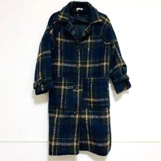 グレイル(GRL)のGRL レディース コート チェスターコート⭐︎チェック柄♪【新品 送料込み】(チェスターコート)