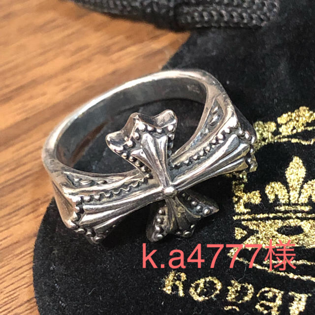 ROYALORDER(ロイヤルオーダー)のROYAL ORDER ロイヤルオーダー CRUSADER CROSS リング メンズのアクセサリー(リング(指輪))の商品写真