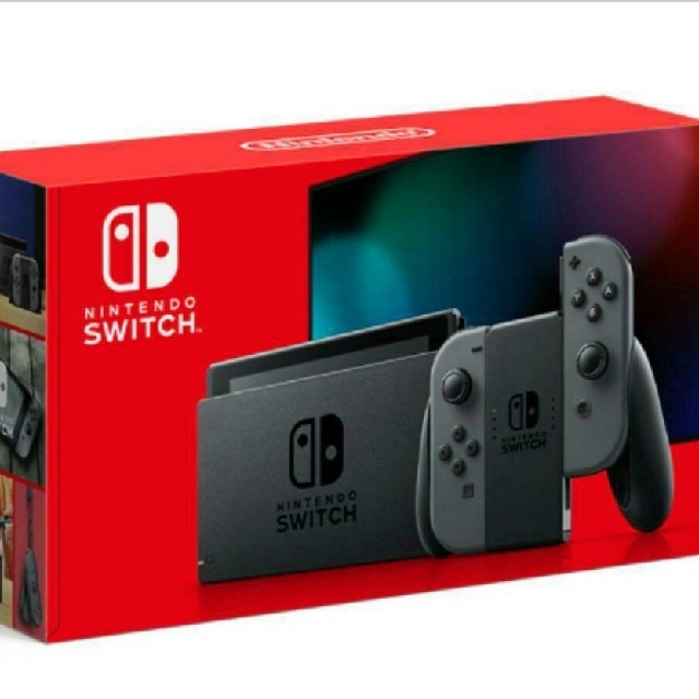 Nintendo Switch グレー 新型 新品未使用 2点セット