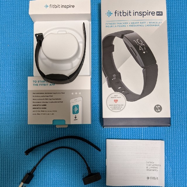 スポーツ/アウトドアFitbit inspire hr