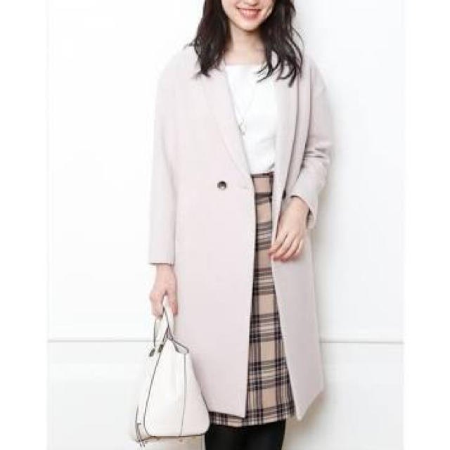 新品) ジャスグリッティー ♪ ゆるチェスターコート 最高の www