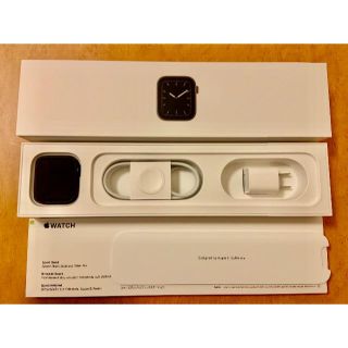 アップルウォッチ(Apple Watch)のApple Watch Series 5 GPSモデル 44mm スペースグレイ(その他)