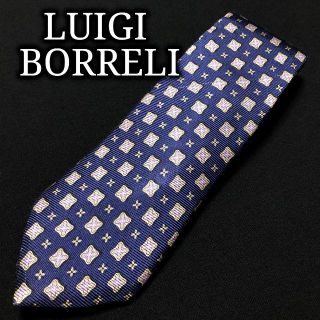 ルイジボレッリ(LUIGI BORRELLI)のルイジボレッリ×トゥモローランド フラワー ネイビー ネクタイ A101-K10(ネクタイ)