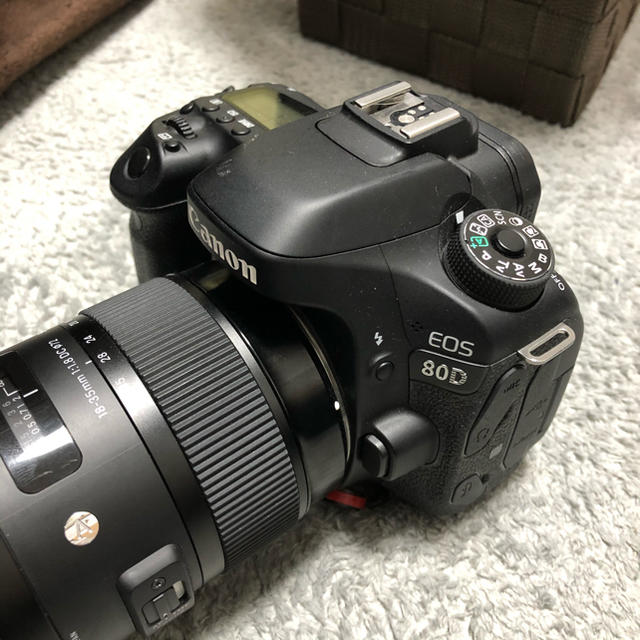 Canon - Canon EOS80D ボディ 本体のみ中古美品の通販 by かすみ's shop｜キヤノンならラクマ