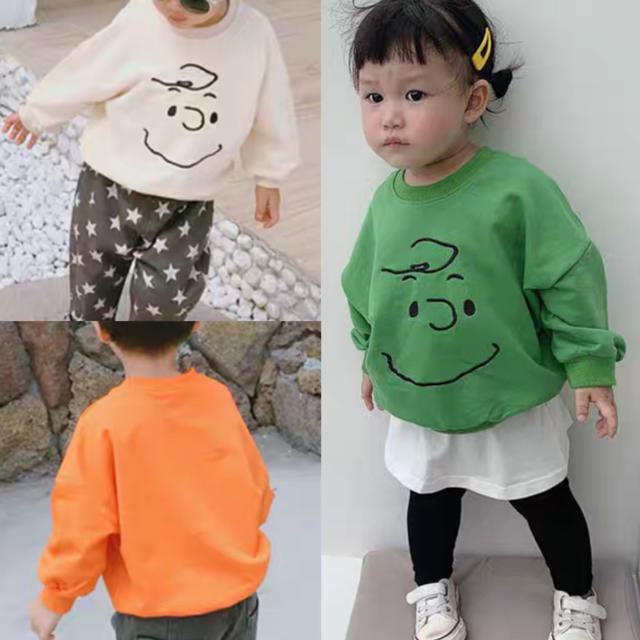 ベビー&キッズ チャーリーブラウントレーナー キッズ/ベビー/マタニティのキッズ服男の子用(90cm~)(Tシャツ/カットソー)の商品写真