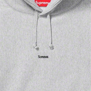 Supreme - supreme micro logo hooded sweatshirtの通販 by ...