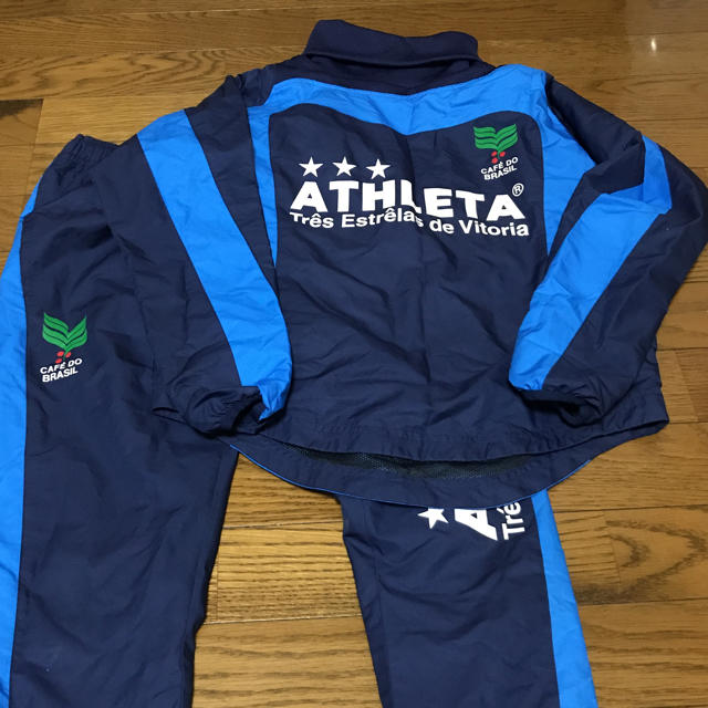 ATHLETA(アスレタ)の美品 アスレタ 上下セット 140，サッカー，フットサル:ナイキプーマアディダス スポーツ/アウトドアのサッカー/フットサル(ウェア)の商品写真