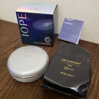 アイオペ(IOPE)の【シャシャシャ様専用】IOPE エアクッション  カバー 23号ベージュ(ファンデーション)