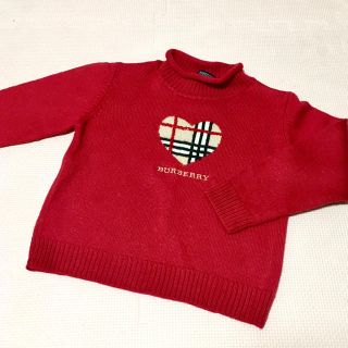 バーバリー(BURBERRY) ハート 子供 ニット(女の子)の通販 11点