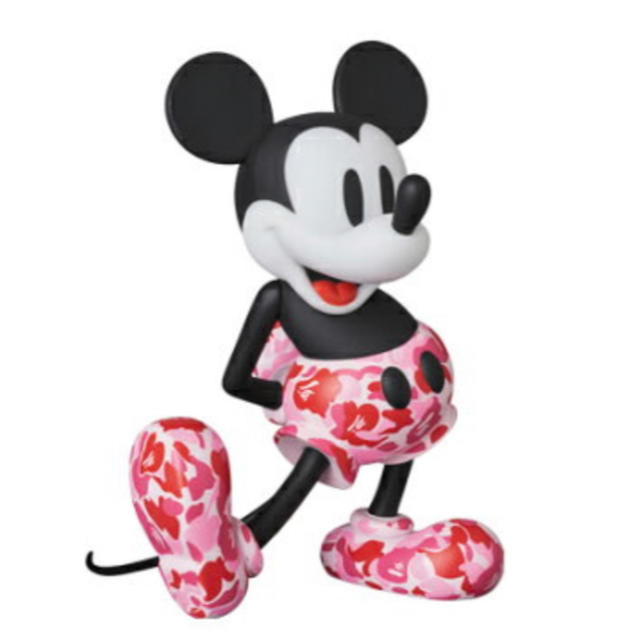 VCD BAPE(R) MICKEY MOUSE PINK