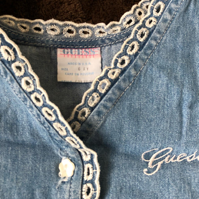 GUESS(ゲス)のGUESS  ワンピース　　サイズ130くらい キッズ/ベビー/マタニティのキッズ服女の子用(90cm~)(ワンピース)の商品写真