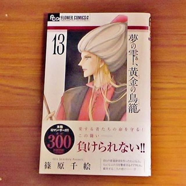 小学館(ショウガクカン)の夢の雫、黄金の鳥籠 13 篠原千絵 帯付き 初版 ほぼ新品 エンタメ/ホビーの漫画(女性漫画)の商品写真