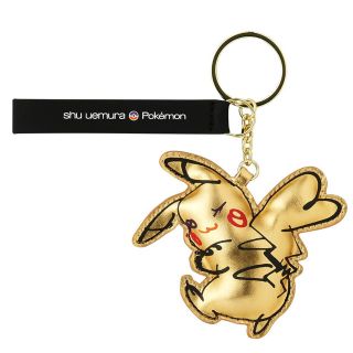 シュウウエムラ(shu uemura)のシュウウエムラ クリスマスコフレ ノベルティ ピカチュウ キーチャーム 新品(チャーム)