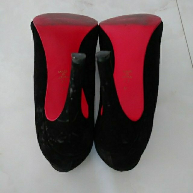 DIANA(ダイアナ)のDIANA ダイアナ レッドソール ピンヒール パンプス 23cm ルブタン風 レディースの靴/シューズ(ハイヒール/パンプス)の商品写真