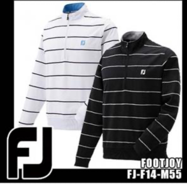 FootJoy(フットジョイ)の【新品】フットジョイ ★ストライプ長袖プルオーバー スポーツ/アウトドアのゴルフ(ウエア)の商品写真