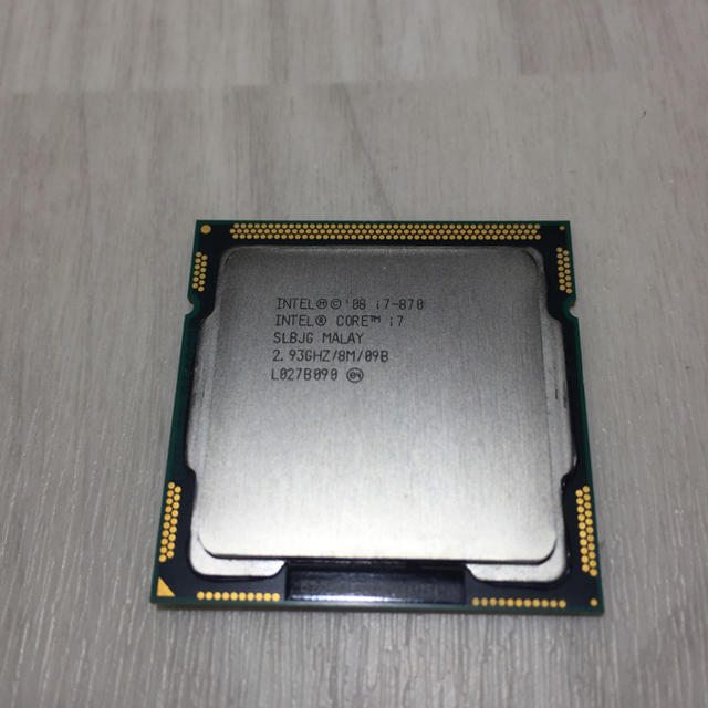 Intel Core i7-870 4C8T LGA1156の通販 by choko shop｜ラクマ