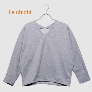 テチチ(Techichi)のTe chichi テチチ【新品】ポンチドルマンプルオーバー M グレー(カットソー(長袖/七分))