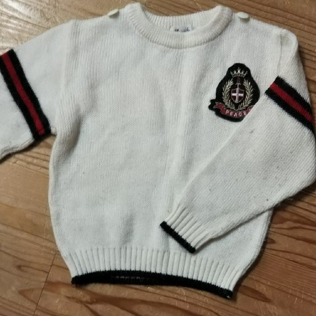 120cmセーター キッズ/ベビー/マタニティのキッズ服男の子用(90cm~)(ニット)の商品写真