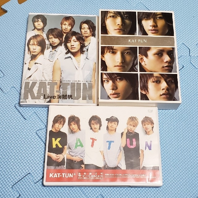 KAT-TUN(カトゥーン)のKAT-TUN　DVDセット エンタメ/ホビーのタレントグッズ(アイドルグッズ)の商品写真