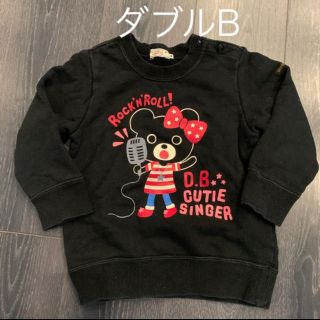 ミキハウス(mikihouse)のミキハウス トレーナー ダブルB 90cm(Tシャツ/カットソー)