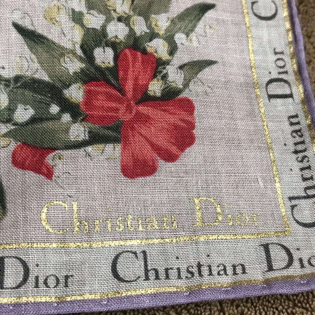 Christian Dior(クリスチャンディオール)のブランドハンカチ【Christian Dior クリスチャンディオール】 レディースのファッション小物(ハンカチ)の商品写真