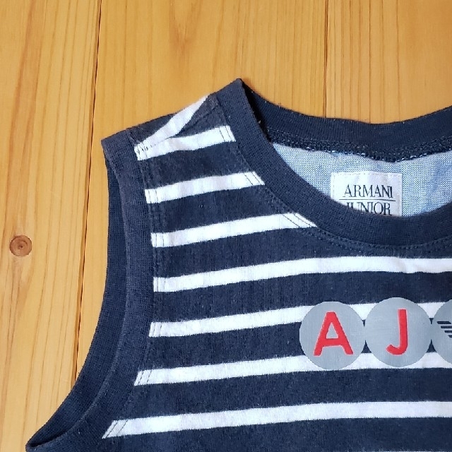 ARMANI JUNIOR(アルマーニ ジュニア)の71.タンクトップ　102 キッズ/ベビー/マタニティのキッズ服男の子用(90cm~)(Tシャツ/カットソー)の商品写真