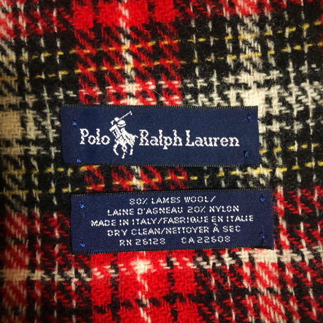 Ralph Lauren(ラルフローレン)のマフラー、ラルフローレン、チェック、格子柄 レディースのファッション小物(マフラー/ショール)の商品写真