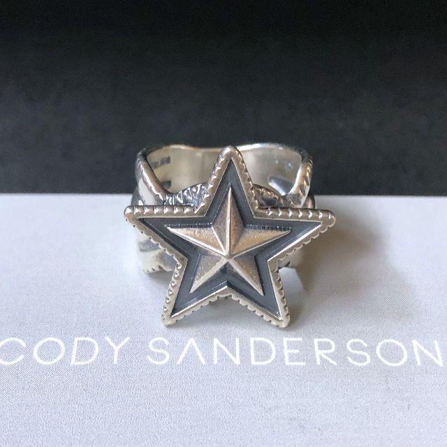 ①コディサンダーソン Cody Sanderson スターリング 15号 メンズのアクセサリー(リング(指輪))の商品写真