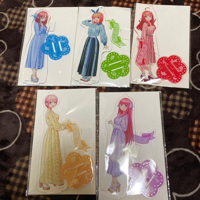 五等分の花嫁　スペシャルイベント　アクリルキーホルダー5種セット