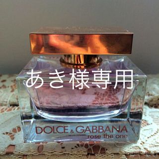 ドルチェアンドガッバーナ(DOLCE&GABBANA)のD&G rose the one75ml(香水(女性用))