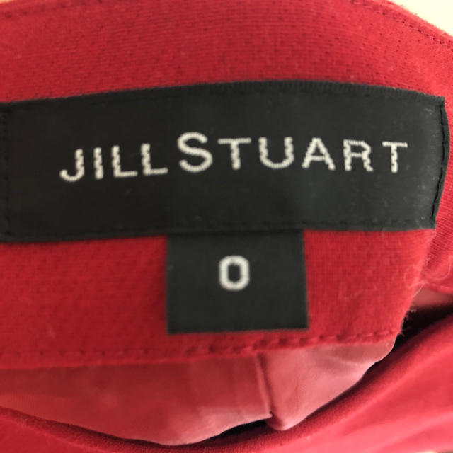 JILLSTUART(ジルスチュアート)のJILLSTUART ジルスチュアート フレアスカート レッド レディースのスカート(ひざ丈スカート)の商品写真
