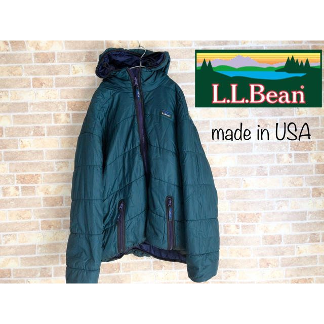 USA製 llbean 中綿ジャケット マウンテンパーカー ヴィンテージ USA製 llbean 中綿ジャケット マウンテンパーカー ヴィンテージ