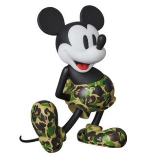 アベイシングエイプ(A BATHING APE)のVCD BAPE(R) MICKEY MOUSE グリーン(その他)