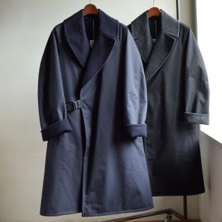 Comoli タイロッケンコート 16AW ネイビー　サイズ2