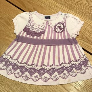 アナスイミニ(ANNA SUI mini)のTシャツ　80(Ｔシャツ)