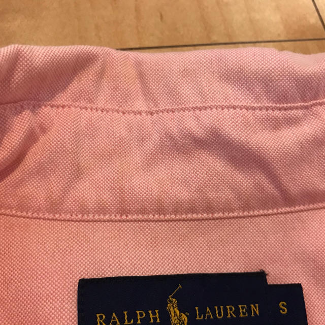 POLO RALPH LAUREN(ポロラルフローレン)のラルフローレン  ピンク　シャツ　S レディースのトップス(シャツ/ブラウス(長袖/七分))の商品写真