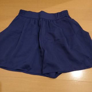 ジーユー(GU)の専用 ブルー 青色 キュロット M ショートパンツ 膝上スカート GU(キュロット)