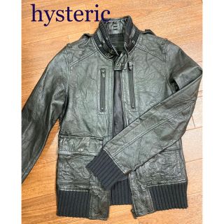 HYSTERIC GLAMOUR(ライダースジャケット ・ ブラック/黒色系 HYSTERIC GLAMOUR(ライダースジャケット ・ ブラック/黒色系