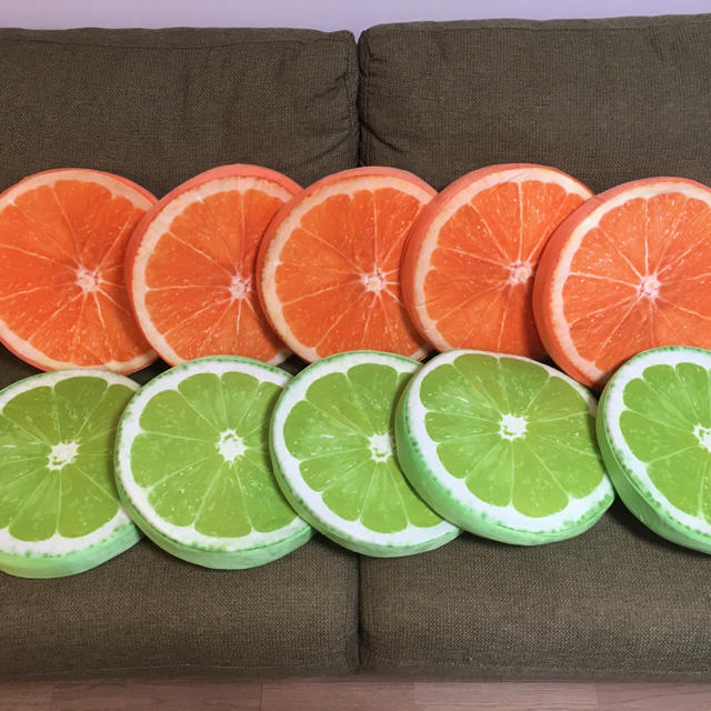 2個2900円 柑橘系フルーツのクッションの通販 By かずまる S Shop ラクマ