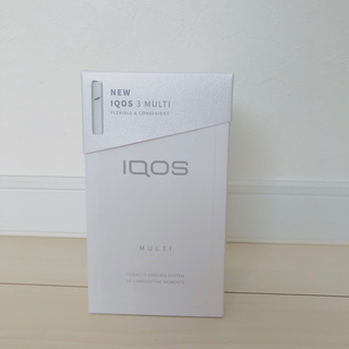 アイコス(IQOS)のiQOS3 MULTI WHITE ホワイト(タバコグッズ)